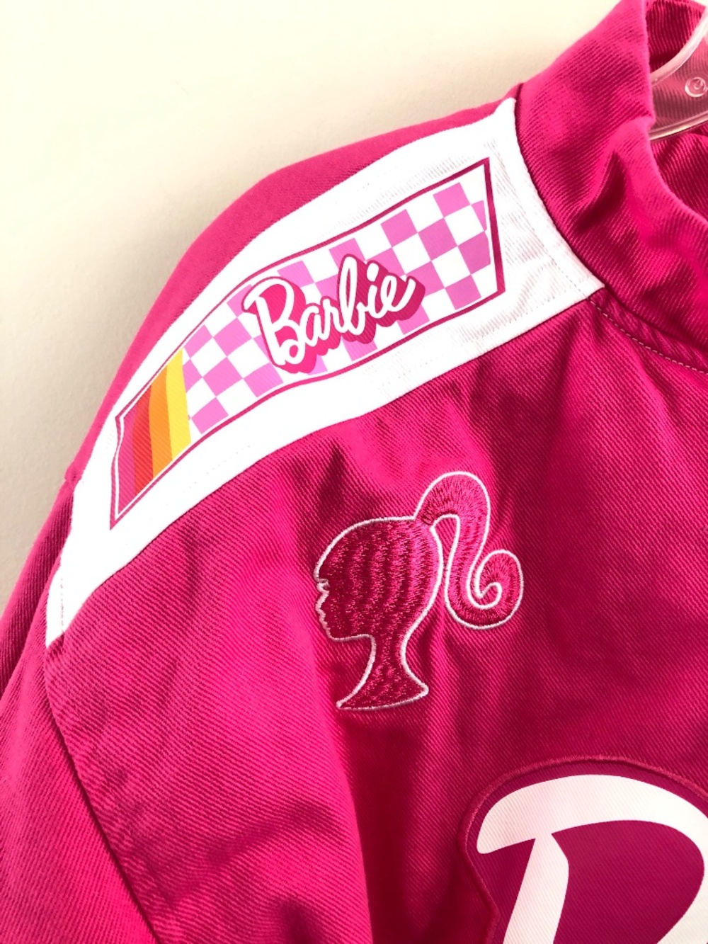 Barbie Checkered Racing Jacket - BoxLunch Exclusive - Picture 11 of 12